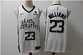 Clippers 23 Lou Williams White City Edition Nike Swingman Jersey,baseball caps,new era cap wholesale,wholesale hats